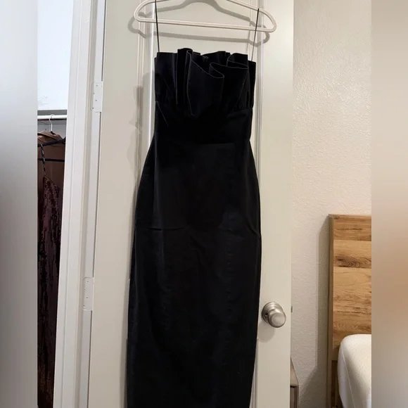 Sau lee Noah gown in black - Picture 4 of 5